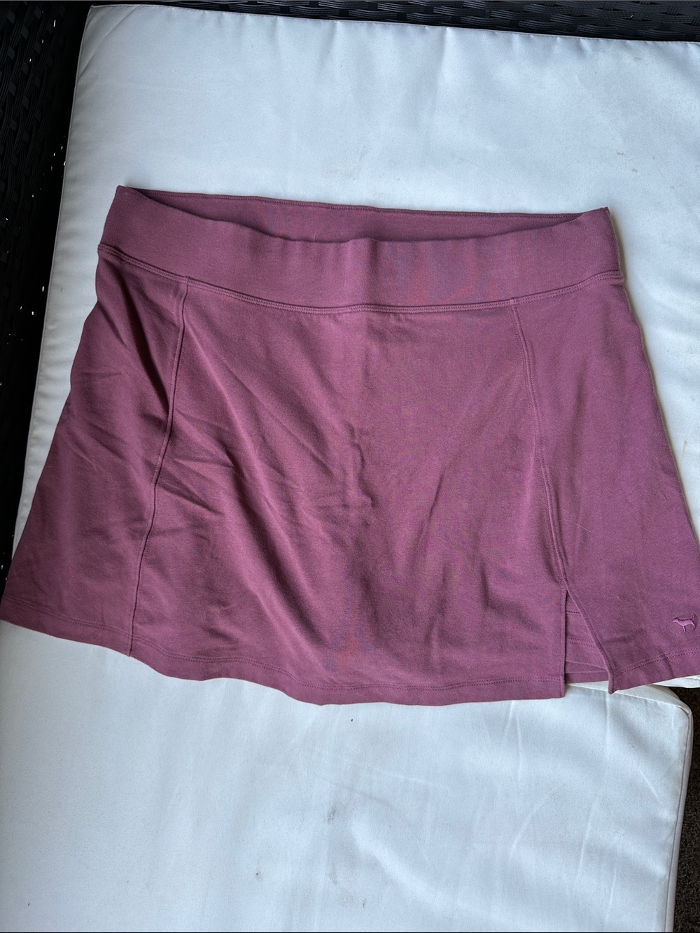 Victorias Secret PINK Athletic Skort Mauve Plum Active Skirt with Shorts XL